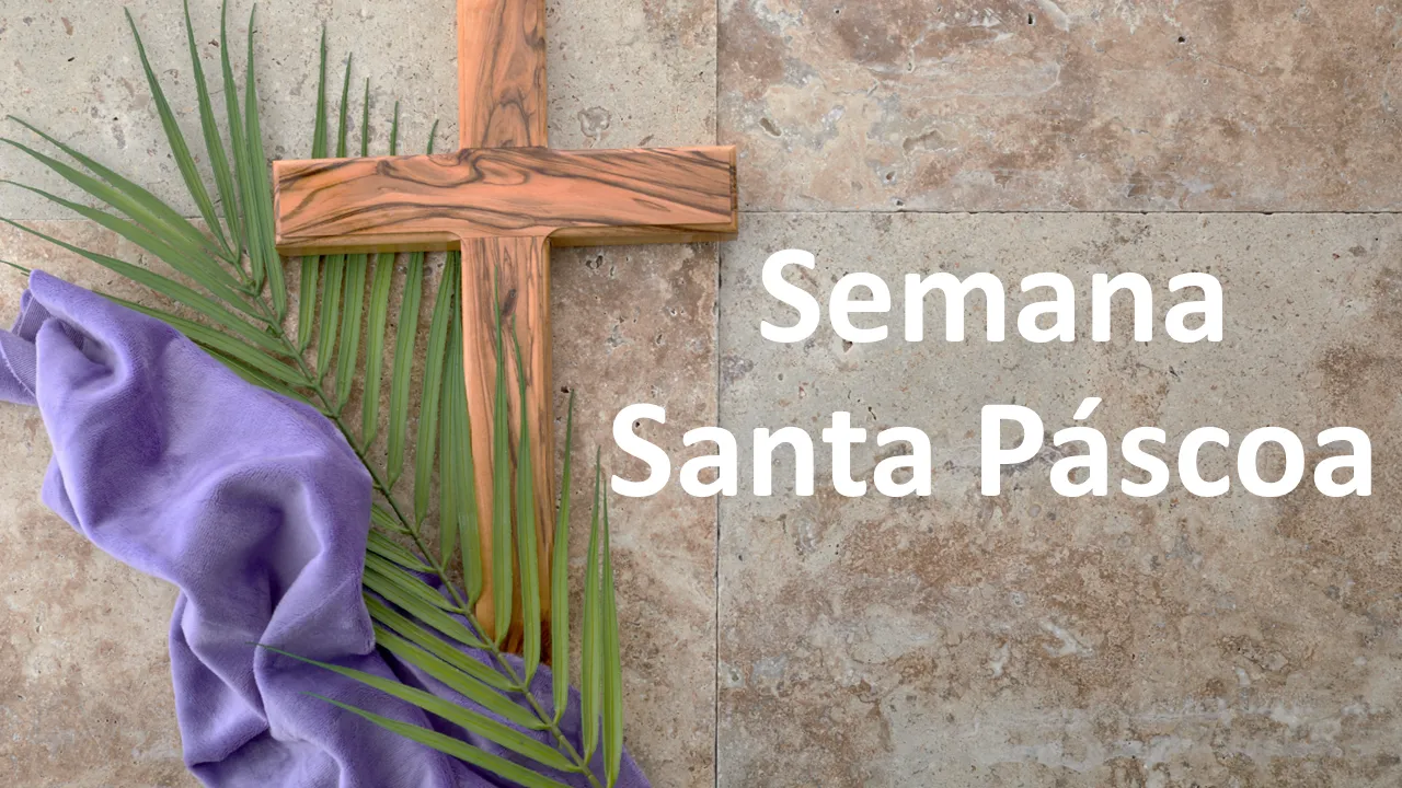 Modelos de PowerPoint da Páscoa da Semana Santa para apresentações de negócios