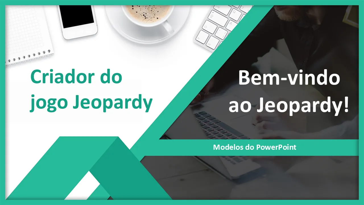 Modelos de PowerPoint do Jeopardy Game Maker para apresentações de negócios
